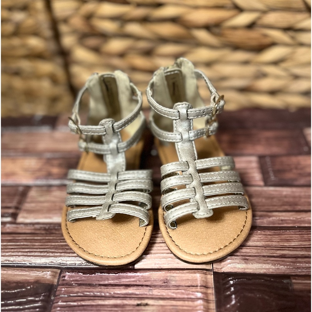 Stylish Silver Kids Sandals
